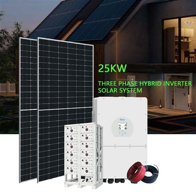 25kw Trý Fasa Hybrid Inverter Sólskipan